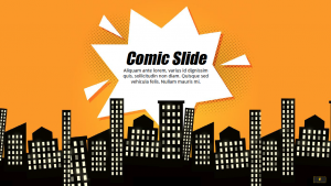 comic book powerpoint template free download