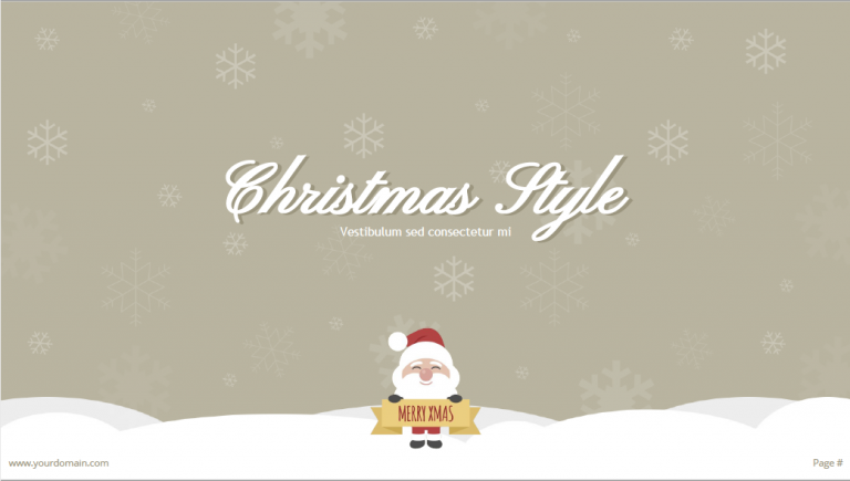 christmas powerpoint presentation templates